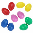 10 Pack Plastic Percussion Musical Instrument Toys Egg Maracas Shakers V3M9