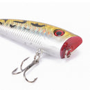 6cm/6.4g fishing lures hard baits artificial popper crankbait wobblers bait 3 Gw