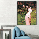 Sexy Beauty DIY Painting By Numbers Wall Art Paints On Canvas Oil Painting