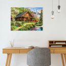 5D DIY Full Drill Diamond Painting Nature House Cross Stitch Embroidery Kit A