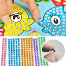 5D Diamond Embroidery Kids Painting Kit Mosaic Learning Puzzles Cartoon DIY M&O