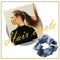 Women Hair Rings Satin Cloth Scrunchies Ponytail Holder Hairband (Style 4) A#S