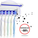2 In 1 UV Toothbrush Sterilizer Toothbrush Holder Automatic Toothpaste Dispen OZ