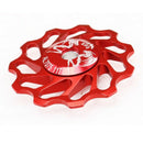 Muqzi Bicycle Ceramic Guide Pulley 7075 Aluminum Alloy Rear Derailleur 11T