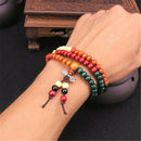 Sandalwood Buddhist Buddha Meditation 6mm 108 Prayer Bead Mala Bracelet Necklace