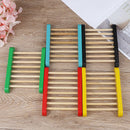 1Pc Natural Bamboo Wood Soap Dish Rack Storage Holder Bath Shower Plate Bathr OZ