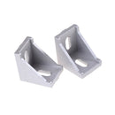 20pcs/lots 3030 corner fitting angle aluminum connector bracket fastener M&O