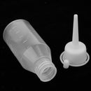 20 x 50ml Glue Oil Applicator Bottle Clear Squeezable Bottles for Quilling