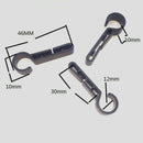 10Pcs/Pack Durable Plastic Headlamp Clips Helmet Hard Hat Safety Cap Hook