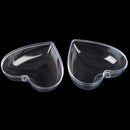 Heart Empty Makeup Sponge Shaper Puff Holder Stand Storage Box Cosmetic Case  Gw