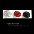4X Shiny Diamond Crystal Bling Tire Air Valve Stem Cap For Car Truck Bike Wheel