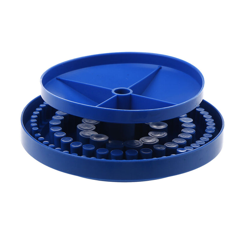 New 1mm~13mm 100 Bits Drill Bit Circle Stand Holder Electric Drill Tool  JR