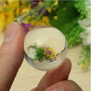 30mm Asian White Clear Healing Healthy Magic Transparent Crystal Ball Sphere