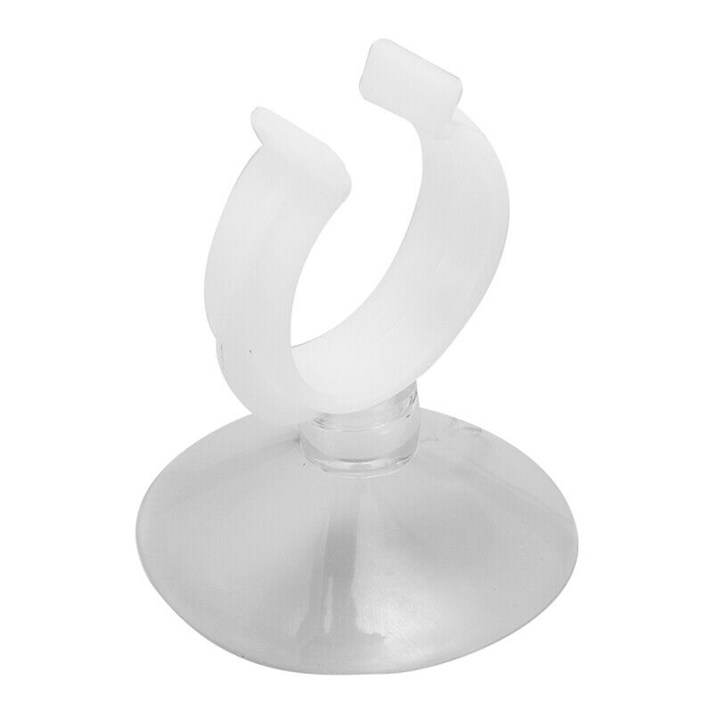 For Aquarium Suction Cup Flight Tube Holder Clear 30mm Diameter 6 Pieces Y2V6
