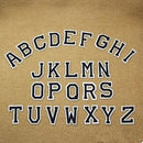 Letter A-Z Embroidered Iron On Patch Sew DIY 26pcs Applique Accessories Nice