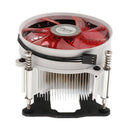 Hydraulic CPU Cooler Fans 9cm Heatsink Radiator for Intel, LGA 775/1150/1151 Red