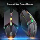 JM-530 1600DPI Adjustable Backlight Laptop Desktop Mice USB Wired Gaming Mouse