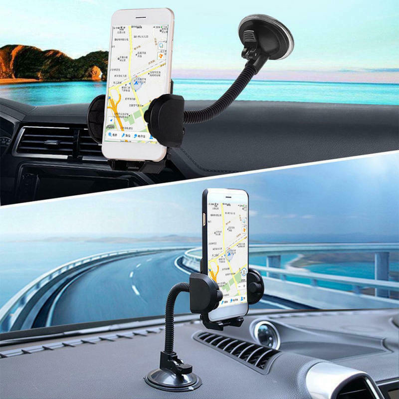 1* Mobile Phone Car Buckle Rack Stand Holder Bracket 360 Degree Rotating HWC