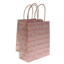 12Pcs Kraft Paper Christmas Gift Bag With Handle Santa Sacks Xmas Party SupS Ew