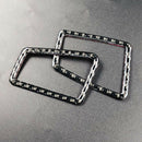 Carbon Fiber Side Air Vent Outlet Frame Trim For BMW E90 E92 Left Driving