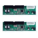 2PCS PATA IDE TO SATA Converter Adapter Plug&Play 7+15 Pin 3.5 2.5 SATA HDD DVD