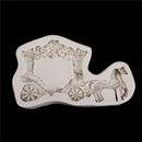 Horse Carriage Silicone Fondant Mold DIY Chocolate Mould Cake Decorating Tool Gw