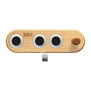 Bubm Teak Solid Wood Wall-Mounted Hair Dryer Stand Bracket For Dyson Supers