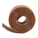 5X(2M 1.27mm Pitch 16 Pin Flat IDC Ribbon Extension Cable Wire P8Y4)