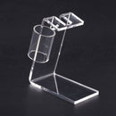 1 Pcs Acrylic Tattoo Machine Holder Stand 9.5x4.5x8.5cm U2W8