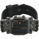 Unisex BINARY LED watch digital day stained sports trend watch gun color N2I1