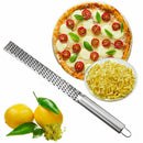 Stainless Lemon Cheese Fruit Vegetable Zester Grater KitchenV Peeler Q2O2