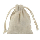50Pcs Handmade Muslin Cotton and Linen Drawstring Packaging Gift Bags for C A8O6