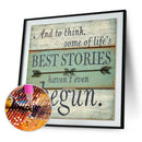 Full Diamond Painting Cross Stitch Rhinestone Mosaic (L2126 Best Stories) A