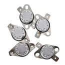 KSD301 250V 10A Thermostat Temperature Control Switch 135 Celsius N.C 5 Pcs L9W1