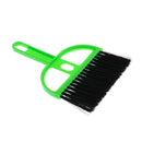 Mini Dustpan Broom Set Practical Dustpan and Brush Set Cage Cleaning Green