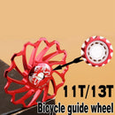 Muqzi Bicycle Ceramic Guide Pulley 7075 Aluminum Alloy Rear Derailleur 11T