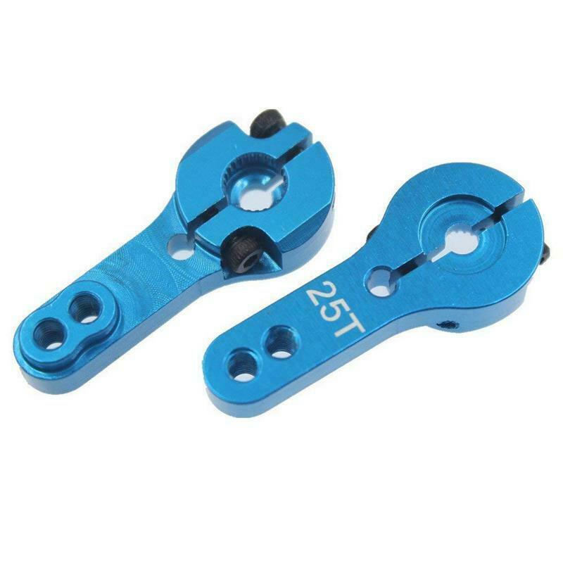 5PCS RC Car Steering Servo Half Arm Horn Torque 25T Aluminum Futaba HSP ETC F5R8