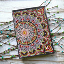 DIY Mandala Special Shaped Diamond Painting 50 Pages A5 Notebook Sketchbook