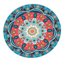 2pcs Polyester Backing Waterproof Tablecloth Round Table Cover Cloth 120/150cm