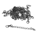 40X Extender Chain Bracelet Lobster Clasp Lock Safety Extension Jewelry