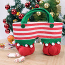Merry Christmas Santa Bag Cover Xmas Dinner Party Table Decor