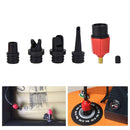 Pump Adapter Inflatable Boat Dinghy Air Valve Adaptor Airbed Hose Connector