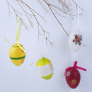 6PCs Easter Egg Hanging Strings Lanyard for Easter Decor With Short Wrist R BX