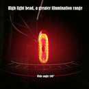 Smart Safe Night Cycling Tail Light LED Rear Light Auto On/Off USB Rechargeable