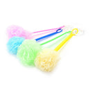 1pc long handled plastic body bath shower back brush scrubber skin cleaning FT