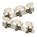 2 Pack Classical Guitar Tuning Pegs Keys Machine Heads 3R3L for Guitar Parts