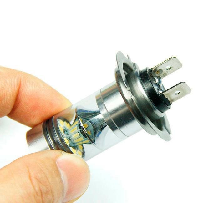 1*H7 6000K 12V 100W LED 20-SMD  Projector Fog Driving DRL Light Bulbs HID