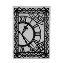 1pc Clock Plastic Embossing Folder Template For Scrapbooking DIY Photo