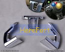 Chrome Steering Wheel Trim Cover fit for VW GOLF MK6 2009-11 POLO 2011-12 Bora