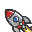 rocket cloth badges diy embroidered iron/sewing on patches for clothes 3C JC&j